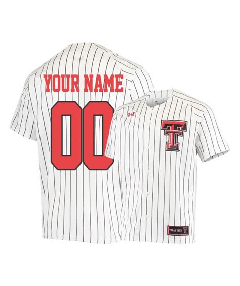 Texas Tech Red Raiders Baseball Jersey Collection