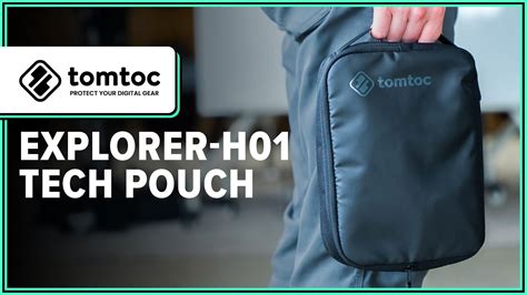 Tomtoc Explorer-H01 Tech Pouch Review And Key Features