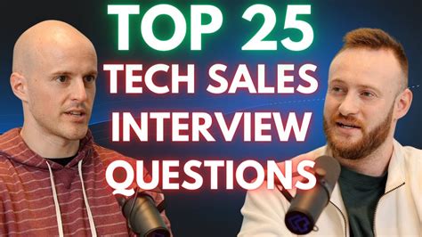 Top 25 Tech Sales Interview Questions Revealed