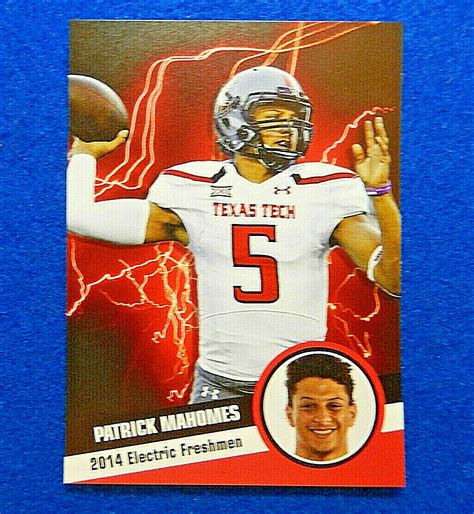 Top 5 Patrick Mahomes Texas Tech Rookie Cards