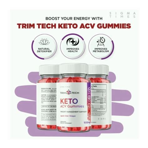 Trim Tech Keto Gummies: 5 Weight Loss Benefits