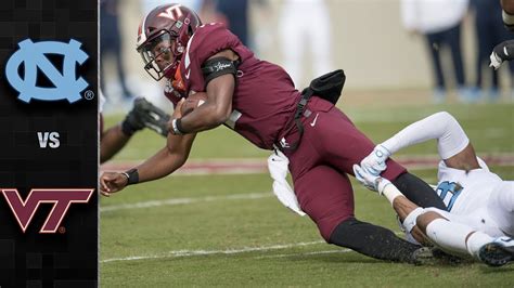 Unc Vs Virginia Tech: A College Football Rivalry Showdown