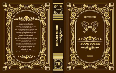 Vintage Book Cover Template: Design Your Own Classic Look