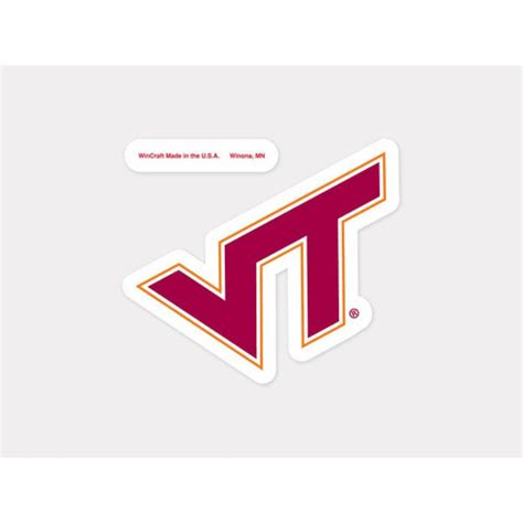 Virginia Tech Decal: Show Hokie Pride On Your Ride