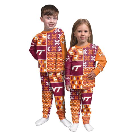 Virginia Tech Hokies Sleepwear For Cozy Game Days