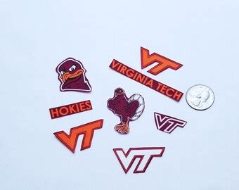 Virginia Tech Iron On Patch Guide