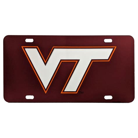 Virginia Tech License Plate: Show Hokie Pride On The Go