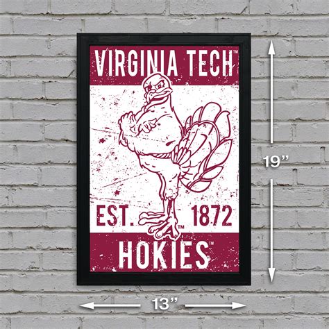 Virginia Tech Poster: Hokie Pride For Your Space