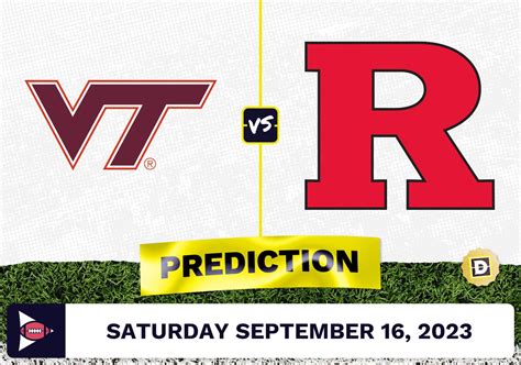 Virginia Tech Vs Rutgers Odds And Predictions