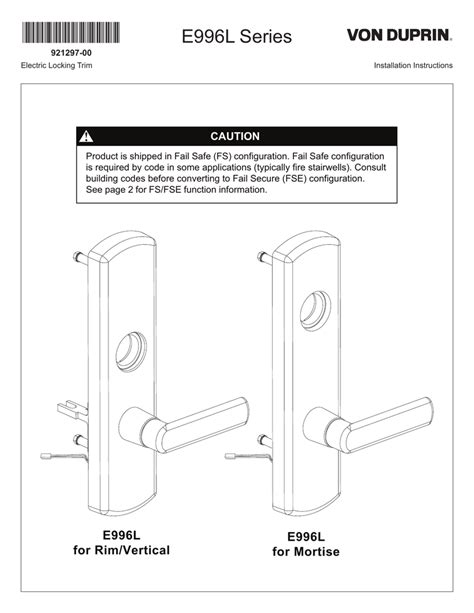 Von Duprin 996l Installation Made Easy In 5 Steps