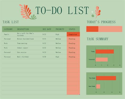 Weekly Task Tracker Excel Template Free Download