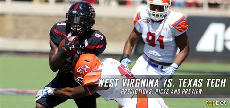 West Virginia Mountaineers Vs Texas Tech Red Raiders Preview