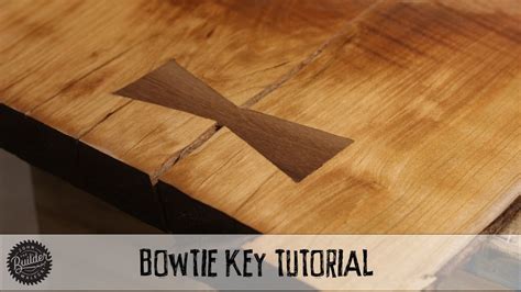 Wood Bow Tie Inlay Template For Woodworkers