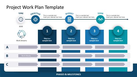 Work Plan Template Powerpoint For Effective Project Management