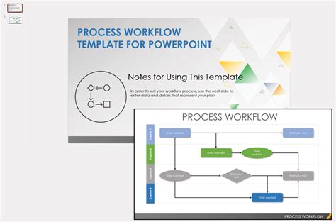 Workflow Diagram Powerpoint Template For Easy Process Mapping