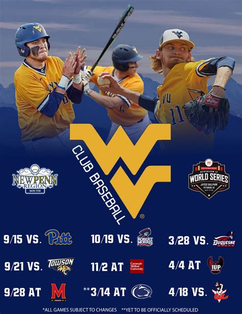 Wvu Tech Baseball Roster Breakdown